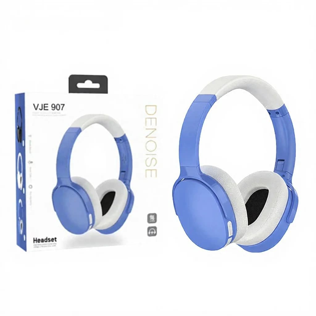 Tai nghe Bluetooth chụp tai không dây với 3 chế độ EQ và mic