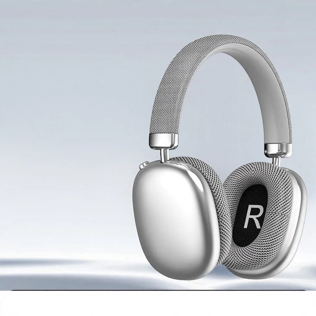 Tai nghe Bluetooth không dây chụp tai với radio FM và khe thẻ TF