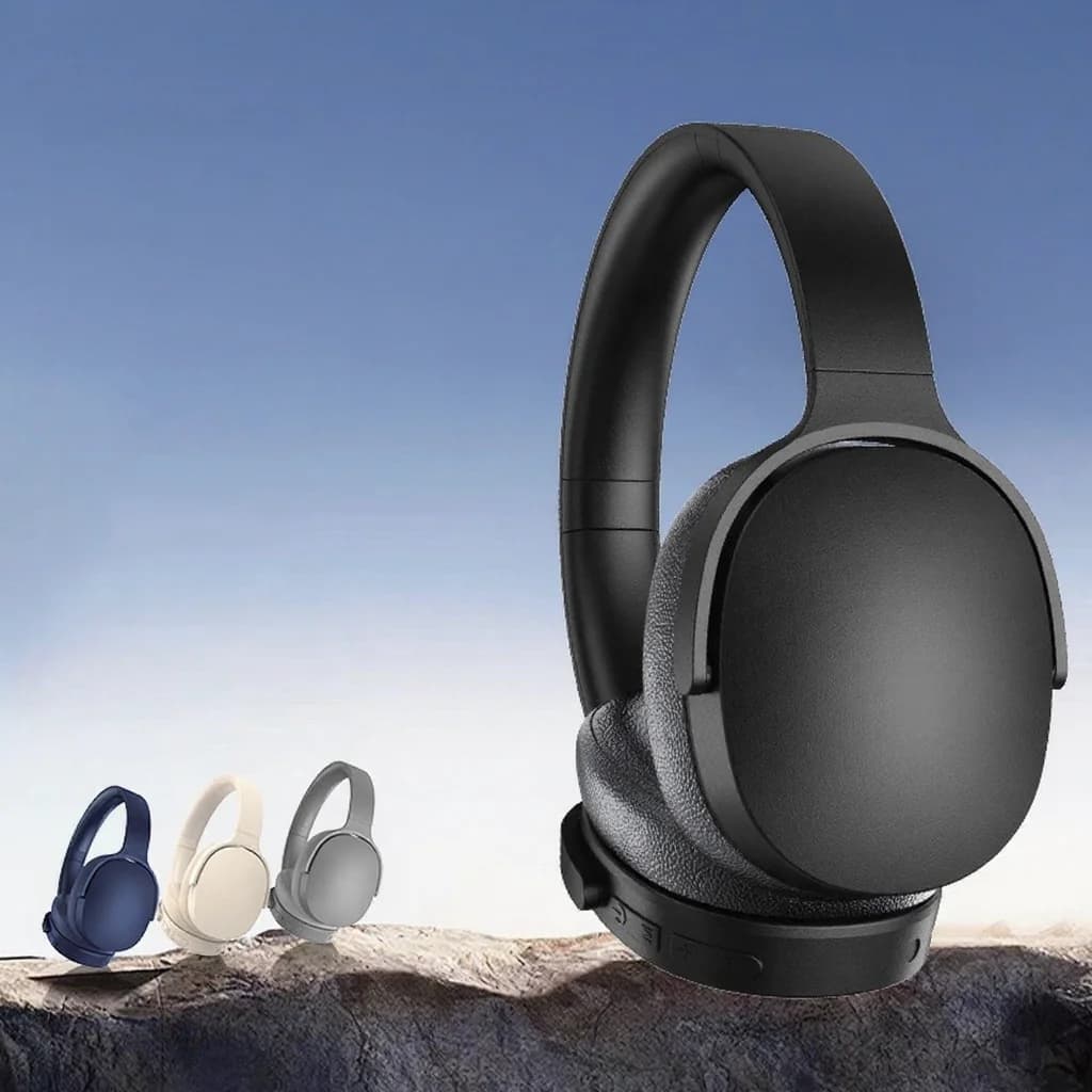 Tai nghe Bluetooth không dây chụp tai khử tiếng ồn chủ động, pin lâu