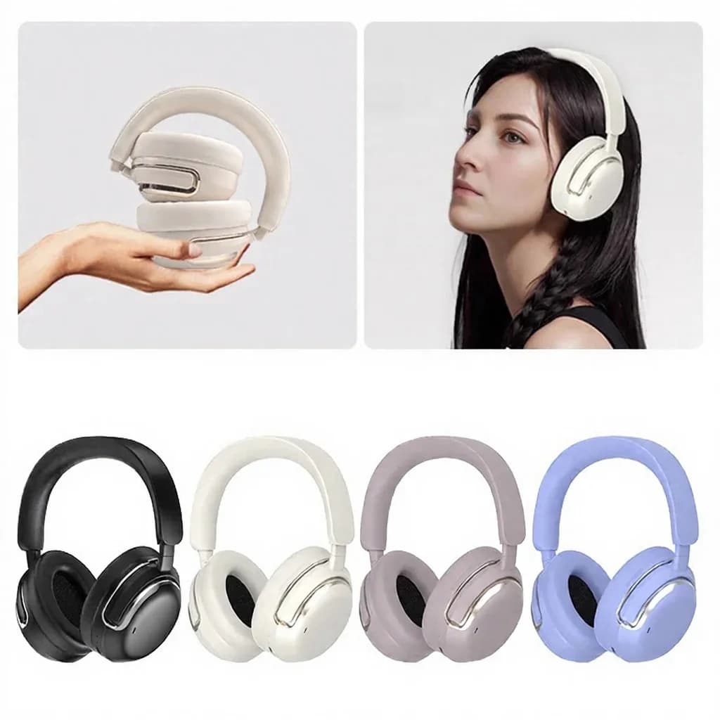 Tai nghe chụp tai không dây chống ồn chủ động, pin trâu