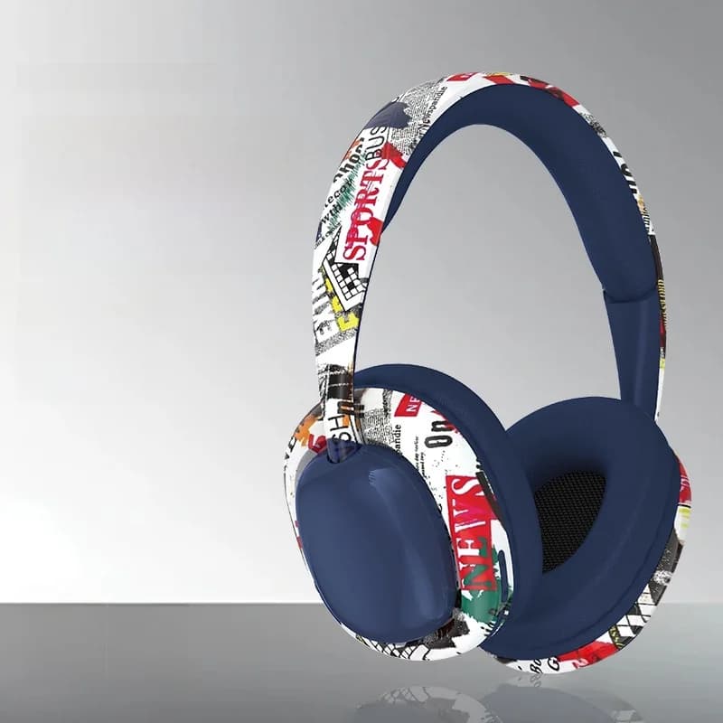 Tai nghe Bluetooth chụp tai âm trầm sâu và kết nối không dây