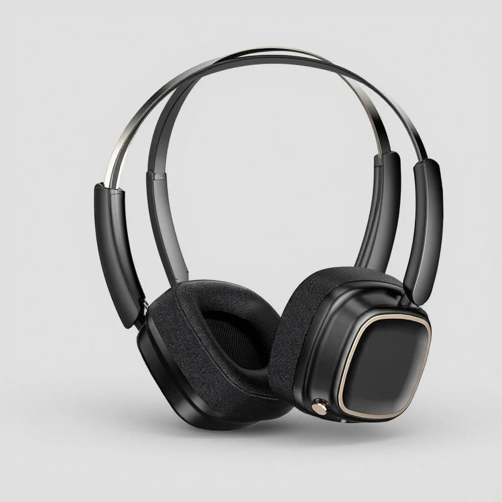 Tai nghe Bluetooth chụp tai phong cách Retro, Bass mạnh