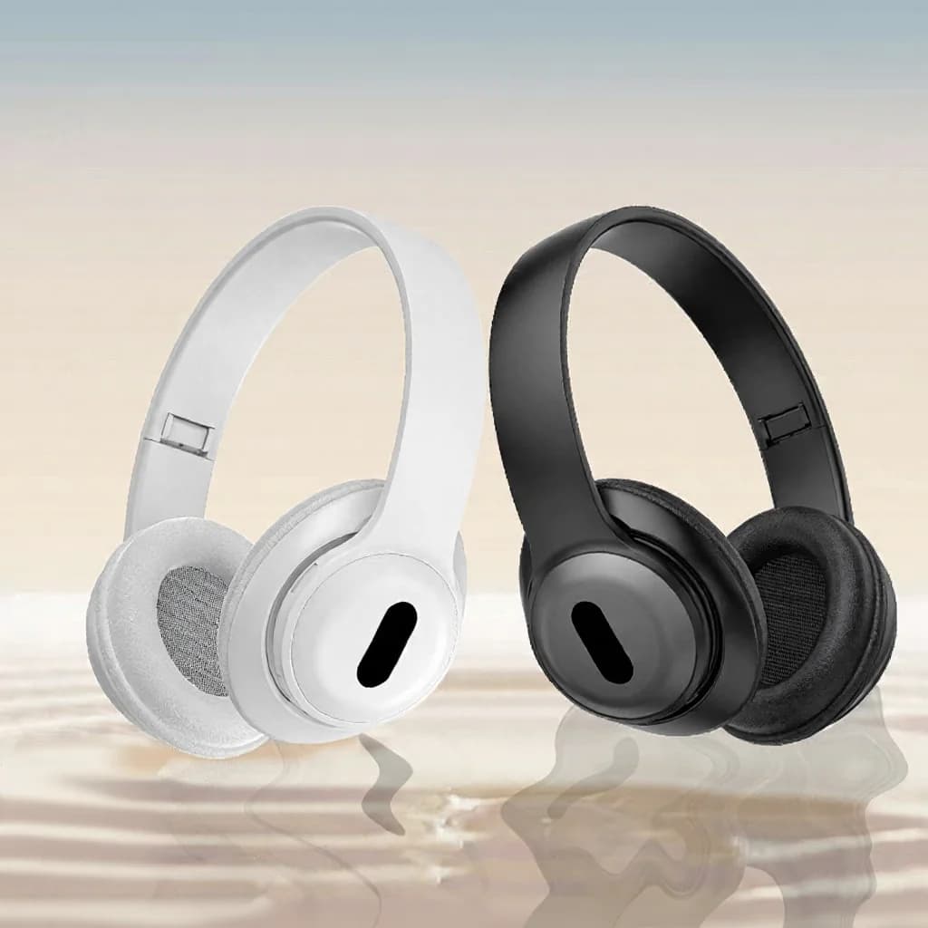 Tai nghe không dây chụp tai Bluetooth có Radio FM và khe thẻ TF