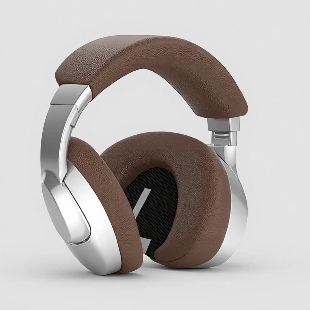 Tai nghe Bluetooth không dây chụp tai phong cách Retro có mic