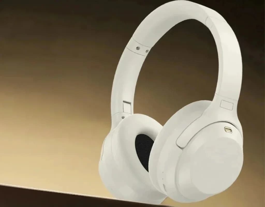 Tai nghe Bluetooth chụp tai không dây chống ồn chủ động, cổng Type-C
