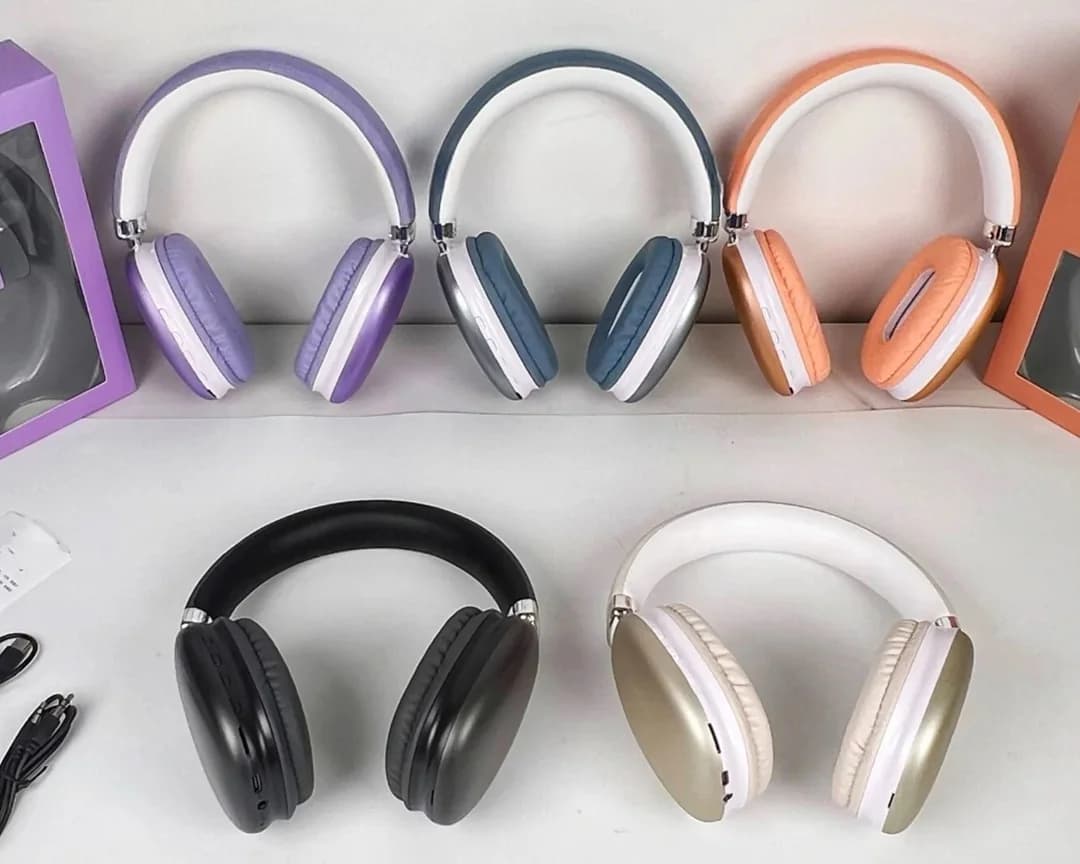 Tai nghe chụp tai không dây Bluetooth 5.4, pin lâu