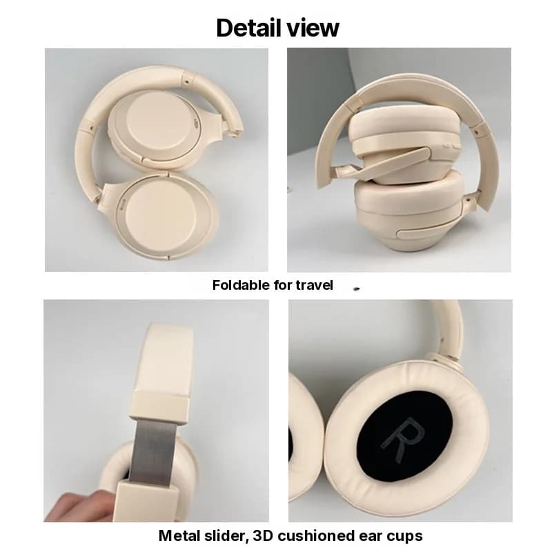 Tai nghe Bluetooth chụp tai không dây với Chống ồn chủ động