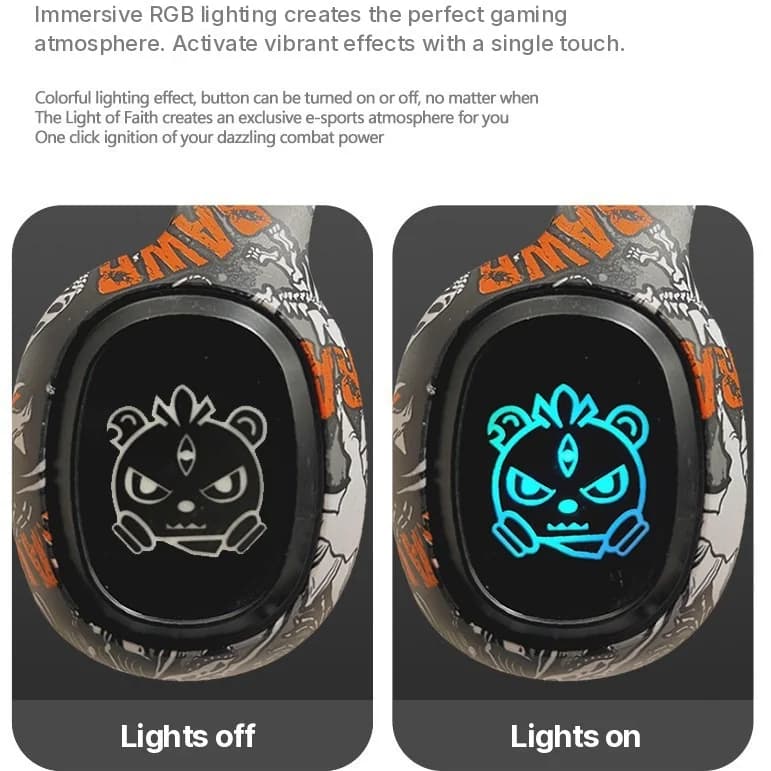Tai nghe Bluetooth chụp tai có Radio FM và đèn LED