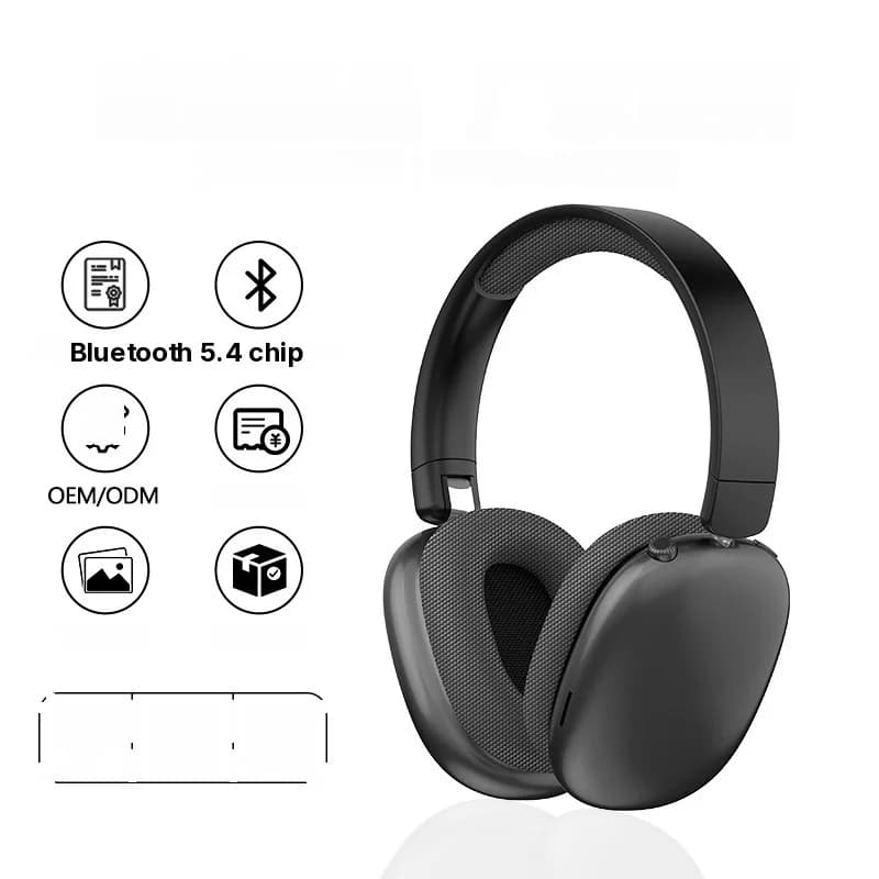 Tai nghe Bluetooth không dây chụp tai, Radio FM, khe thẻ TF