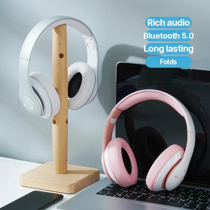 Tai nghe Bluetooth chụp tai không dây, pin trâu