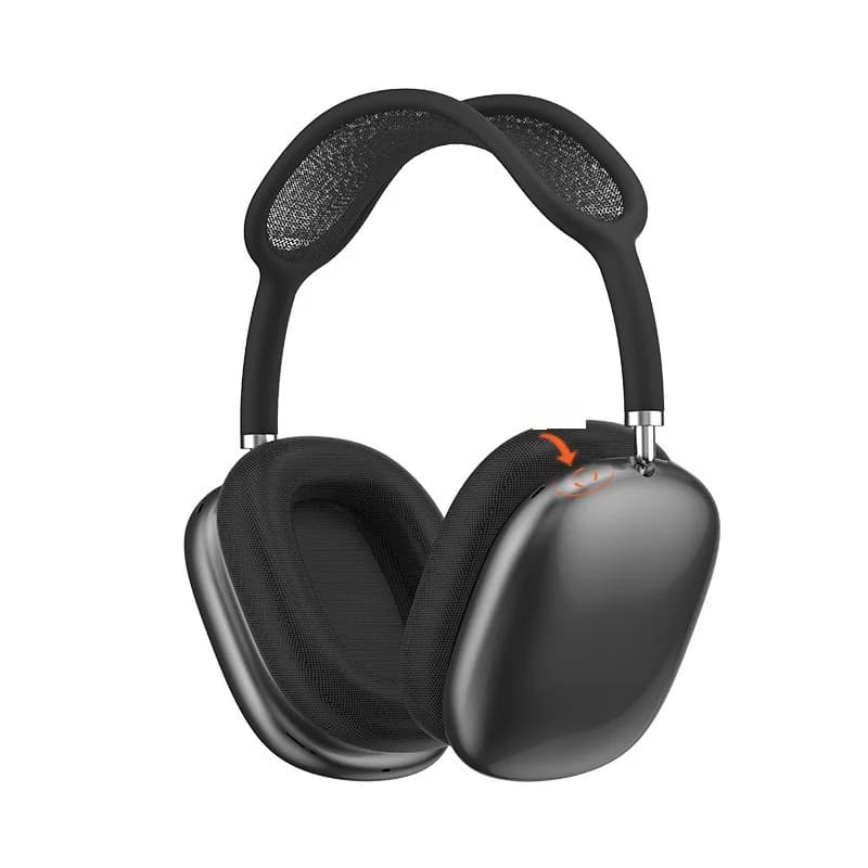 Tai nghe chụp tai Bluetooth 5.4, núm xoay, đài FM