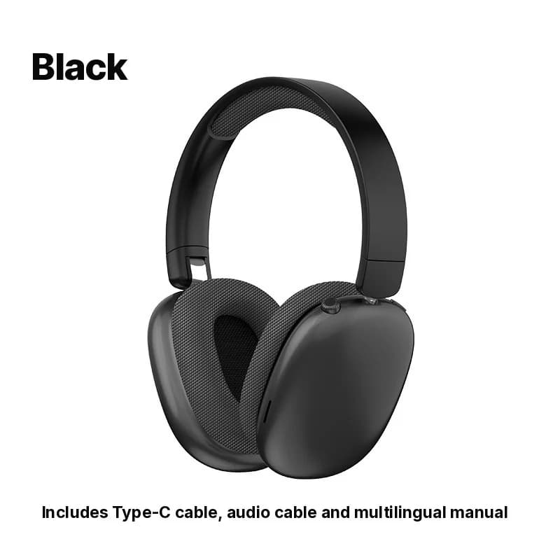 Tai nghe Bluetooth không dây chụp tai, Radio FM, khe thẻ TF