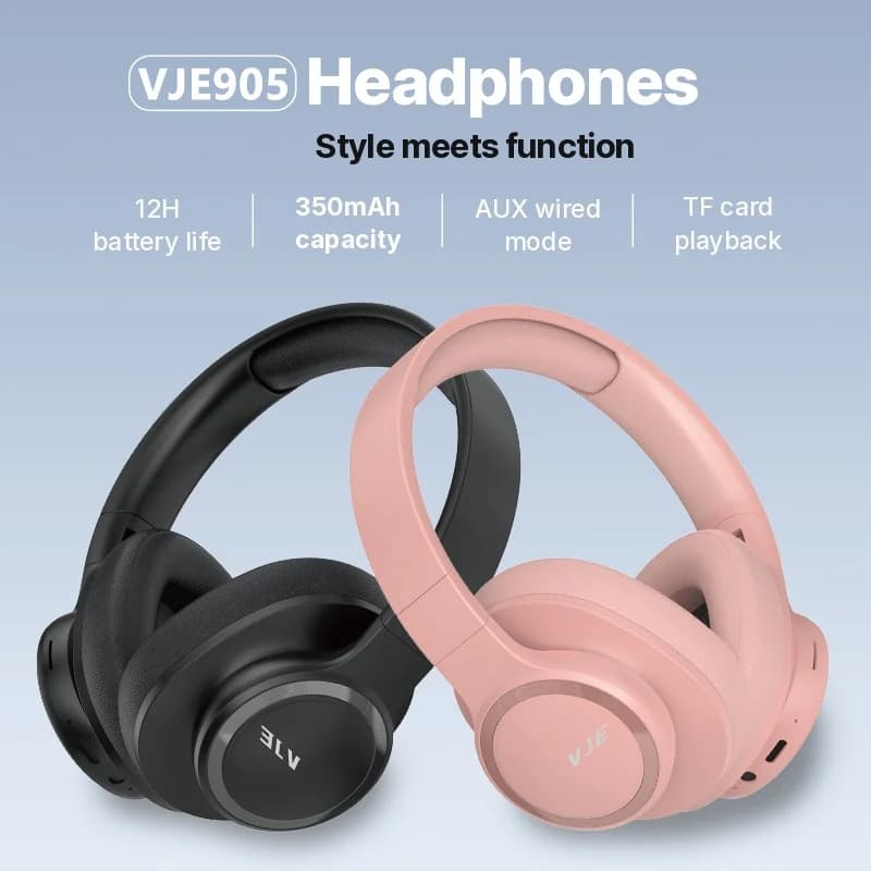 Tai nghe không dây chụp tai pin trâu và Bluetooth 5.4