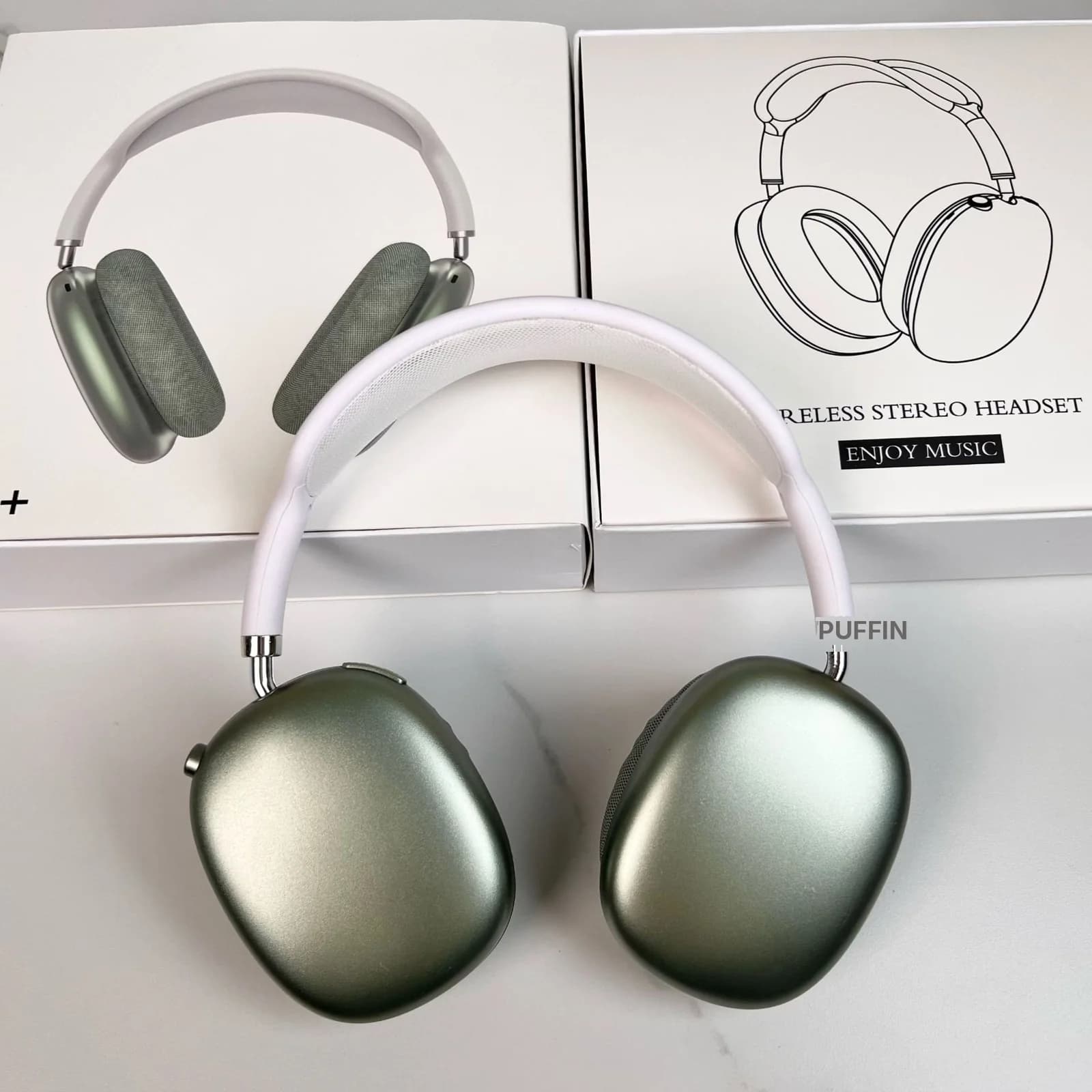 Tai nghe Bluetooth không dây có Radio FM và khe thẻ TF