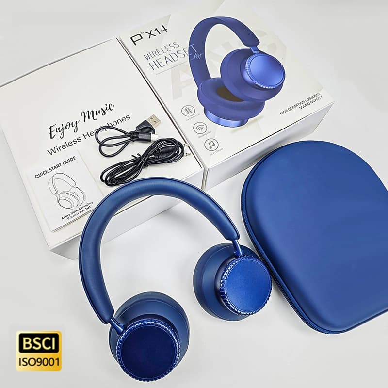 Tai nghe Bluetooth không dây chụp tai chống ồn chủ động có mic