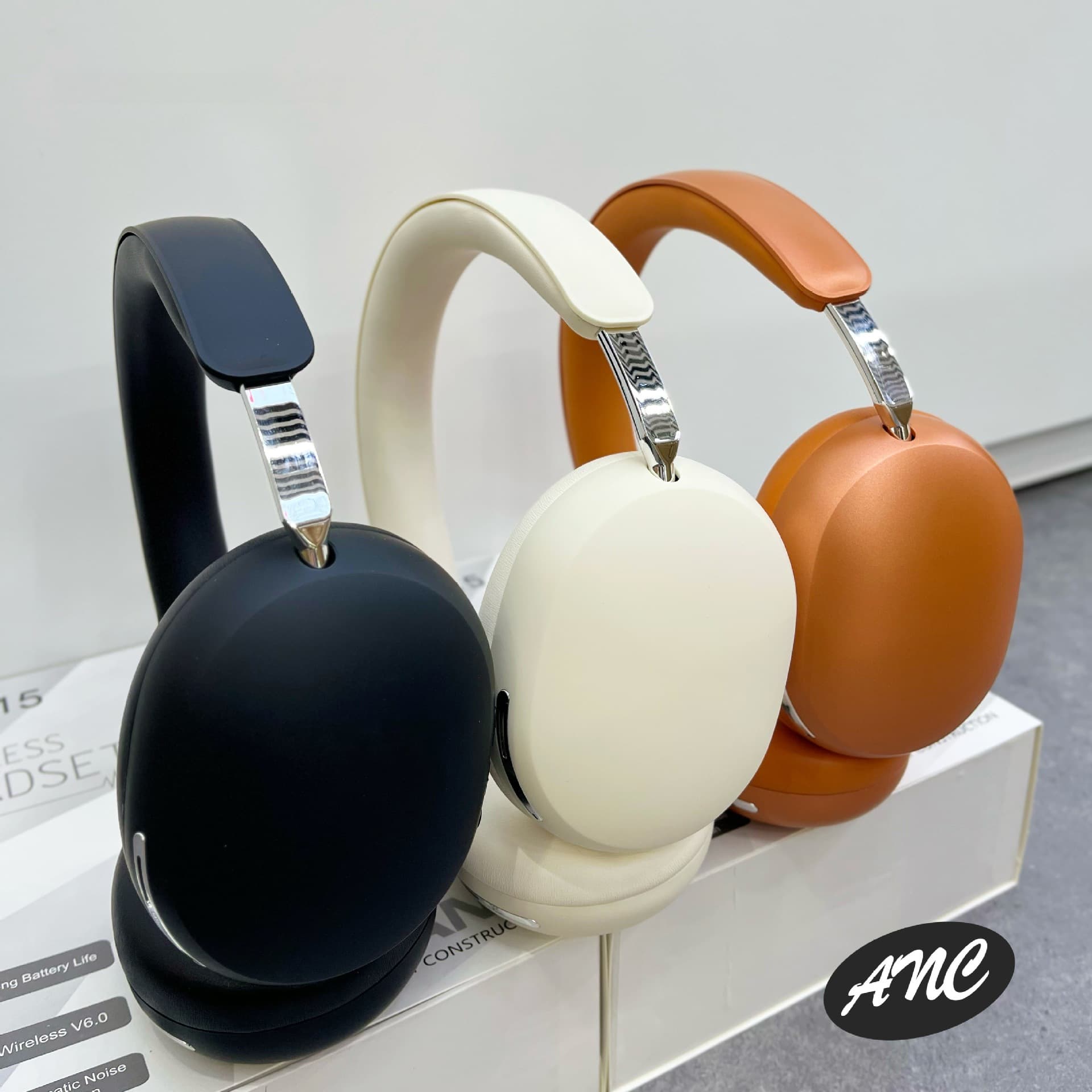 Tai nghe không dây chụp tai ANC, sạc Type-C